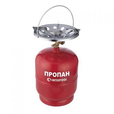 Комплект газовий кемпінговий 8 л INTERTOOL GS-0008 GS-0008 фото